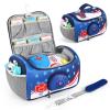 Carrying Case Compatible with Little Tikes for Story Dream Machine Books Starter Set, Portable Storage Bag with Handle and Shoulder Strap for Storytime, Storybook, Character Accessories (Basketball) view 1