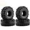 MIVHQYBU 1.9 Crawler Tires Foam Inserts Black Rubber Inner for RC Models Compatible with II III Gen 8 Gen 7 (4 Pieces) view 1