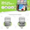 Carrying Case Compatible with Little Tikes for Story Dream Machine Books Starter Set, Portable Storage Bag with Handle and Shoulder Strap for Storytime, Storybook, Character Accessories (Green) view 3