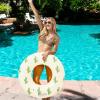 2PCS Inflatable Pool Floats for Adult 36 inch Swim Ring Pool Floaties Inflatable Swimming Pool Raft Party Water Summer Beach Lounger Float Party Supplies (Cactus) view 4