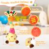 Dancing Talking Giraffe Toy for Baby girl, Stuffed Animal Baby Toy Repeating What You Say, Dancing Giraffe Toy, Glowing Musical Giraffe Gifts for Toddlers 1-3 Years Old, Easter Gift for Kids (Giraffe) view 3