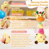 Dancing Talking Giraffe Toy for Baby girl, Stuffed Animal Baby Toy Repeating What You Say, Dancing Giraffe Toy, Glowing Musical Giraffe Gifts for Toddlers 1-3 Years Old, Easter Gift for Kids (Giraffe) view 4