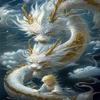 1000-Piece Adult Puzzle - Fun & Educational, Two White Dragons Unique Pieces, Perfect for Home, Room & Party Decoration view 1