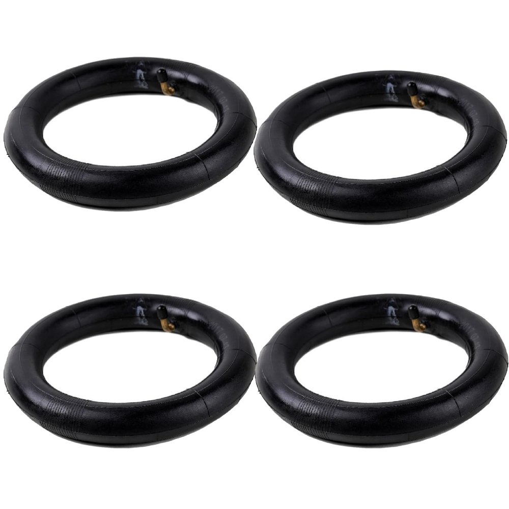 10x2 Inner Tubes Scooter Heavy-Duty Electric Scooter 54-152 10x2 10" Tire Inner Tube with Angled Stem for Smart Self Balancing 2-Wheel Scooter Folding Electric Bicycle Ebike (2 Pack)