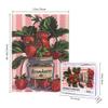 CDSASHCA 500 Pieces of Adult Wooden Puzzle - Potted Strawberry,Peaceful Design,Ideal for Creative Minds,Piece Fit Together Perfectly,Enjoy The Solving ProcessGifts Fro Friends and Family view 4