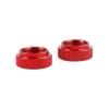 FLMLF Alloy Shock Absorber Adjusting Nut 6mm 8mm for 1/5 HPI Baja RV KM 5B 5T 5SC Rc Car Parts (Red) view 2