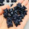 20pcs Natural Blue Sand Stone Mer-Ka-Ba Pendulum Prism Magic Wand view 1