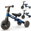 EveStone 5-in-1 Kids Balance Bike, Toddler Tricycle for 1-3, Ride-On Toy for 18 Months to 4 Years, Outdoor and Indoor Gift Bike for Yard, Sidewalk, Park, Birthday Present for Boys & Girls, Blue view 1