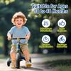EveStone 5-in-1 Kids Balance Bike, Toddler Tricycle for 1-3, Ride-On Toy for 18 Months to 4 Years, Outdoor and Indoor Gift Bike for Yard, Sidewalk, Park, Birthday Present for Boys & Girls, Blue view 2