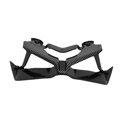 Carbon Downforce Naked Frontal Spoilers Winglet Aerodynamic Wing Front Spoiler Kit Compatible With MT-09 MT09 SP 2017-2020 Motorcycle(Carbon color)