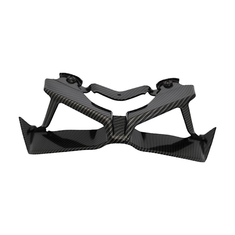 Carbon Downforce Naked Frontal Spoilers Winglet Aerodynamic Wing Front Spoiler Kit Compatible With MT-09 MT09 SP 2017-2020 Motorcycle(Carbon color)
