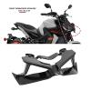 Carbon Downforce Naked Frontal Spoilers Winglet Aerodynamic Wing Front Spoiler Kit Compatible With MT-09 MT09 SP 2017-2020 Motorcycle(Carbon color) view 3