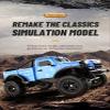 Actualia 1/18 Scale RC Crawler, 2.4G Rock Crawler 4WD Off-Road RC Truck with LED Lights, 12KM/H All Terrain Climbing Buggy RTR for Adults (C8813) view 3