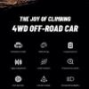 Actualia 1/18 Scale RC Crawler, 2.4G Rock Crawler 4WD Off-Road RC Truck with LED Lights, 12KM/H All Terrain Climbing Buggy RTR for Adults (C8813) view 4