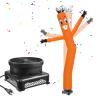 20FT Dancing Tube with Weather-Resistant Blower | Wacky Waving Air Dancer,Tall Advertising Orange Arm for Easter,Christmas,Barber Shop & Business view 1