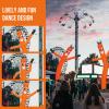 20FT Dancing Tube with Weather-Resistant Blower | Wacky Waving Air Dancer,Tall Advertising Orange Arm for Easter,Christmas,Barber Shop & Business view 4