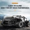 Actualia 1/18 Scale RC Crawler, 2.4G Rock Crawler 4WD Off-Road RC Truck with LED Lights, 12KM/H All Terrain Climbing Buggy RTR for Adults (C8813) view 2