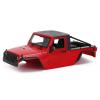 1/10 RC Pickup Body Shell Kit Unassembled - 313mm Wheelbase Wrangler Pickup Body,for RC Crawler Axial SCX10 SCX10 II 90046 DIY (Red) view 1