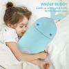 36 inch Whales Long Plush Pillow Large Toy, Soft Whale Stuffed Animals, Big Plush Blue Whale Squishy Plushies Giant Toy Gift for Kids Boys Girls, Birthday, Valentine's Day view 3