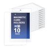 10 ct Magnetic Card Holders for Trading Cards, 35pt One-Touch Card Case Holder, Hard Cards Sleeves Case for Standard Cards, Sports Cards, Baseball Cards view 1
