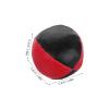 BRIGHTFUFU 3pcs Juggling for Beginners Mini Black Red Toss Catch Hand-Eye Coordination for Boys and Girls and Adults view 2