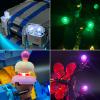 10 PCS/Pack Colorful LED Lighting Kit, DIY Brick Lighting Brick, Compatible with Building Blocks Models, Led Light Accessories USB Power (Green) view 2