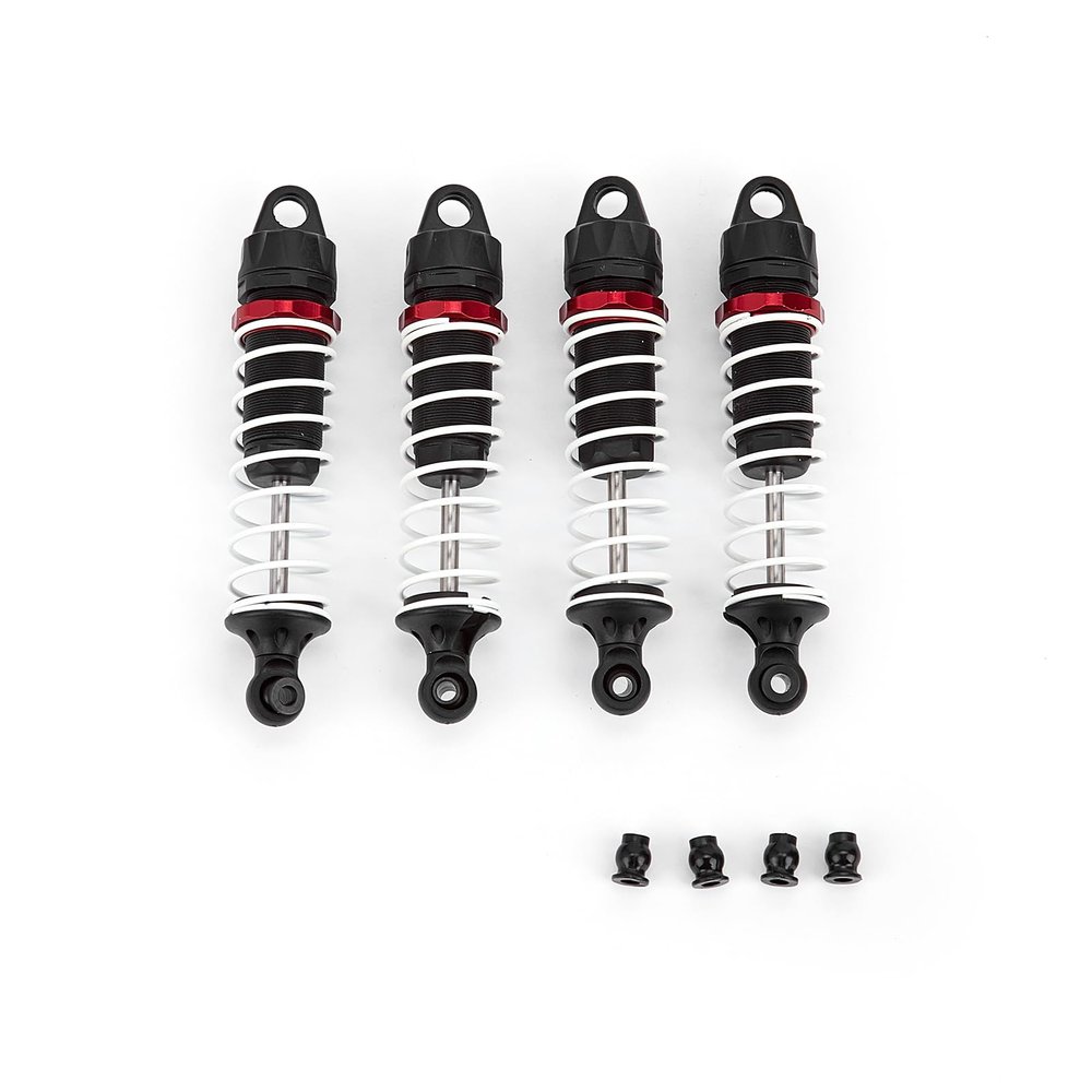 1/10 1/12 Scale Oil Shock Adjustable Damper (4) RC Model Car Buggy Trucks 10sc Drift on Road Race car kyosho Tamiya CC01 Axial sx10 hpi hsp arrma redcat teamc losi kingtair