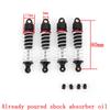 1/10 1/12 Scale Oil Shock Adjustable Damper (4) RC Model Car Buggy Trucks 10sc Drift on Road Race car kyosho Tamiya CC01 Axial sx10 hpi hsp arrma redcat teamc losi kingtair view 3