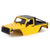 1/10 RC Pickup Body Shell Kit Unassembled - 313mm Wheelbase Wrangler Pickup Body,for RC Crawler Axial SCX10 SCX10 II 90046 DIY (Yellow) view 1
