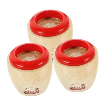 FOYTOKI Wooden Kaleidoscope Toy for Kids Educational Rotating Pattern Childhood Party Favor 2.16X1.96X1.96 Inches
