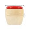 FOYTOKI Wooden Kaleidoscope Toy for Kids Educational Rotating Pattern Childhood Party Favor 2.16X1.96X1.96 Inches view 3