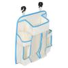 Abaodam Hanging Diaper Organizer Bag Portable Bed Storage Crib Stacking Bag Diaper Caddy Large Capacity view 1