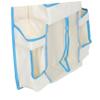 Abaodam Hanging Diaper Organizer Bag Portable Bed Storage Crib Stacking Bag Diaper Caddy Large Capacity view 3