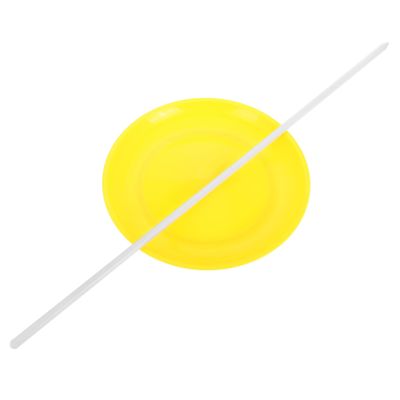 Abaodam Juggling Plate Set with Sticks Lightweight Spinning Plate for Circus Performances Versatile Acrobatic Prop for Parties and Stage Shows for Beginners and Entertainers
