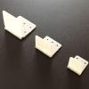 6 Nylon Hinges, Small, Medium, and Large, Suitable for Remote-Controlled Aircraft Models, Aircraft Parts, Fixed Wing Models, and Square Hinges. view 3