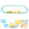 VICASKY 1set Electric Train Toy Boys and Girls Creative Steam Rail Model Tracks Assembling Fun for Christmas Hand Coordination Imagination Reusable Design view 2
