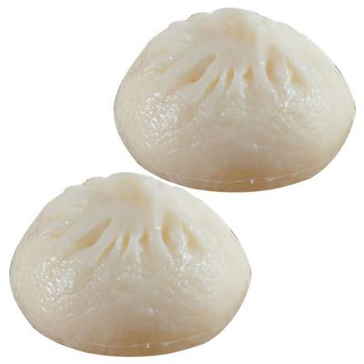 Veemoon 2pcs Dumpling Stress Balls - Fun Decompression for Relaxation and Fidgeting - Cute Bao Bun Design