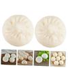 Veemoon 2pcs Dumpling Stress Balls - Fun Decompression for Relaxation and Fidgeting - Cute Bao Bun Design view 4