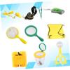 FOYTOKI 10pcs Wilderness Observation Kit for Boy Girl Lightweight Outdoor Exploration Tools for Insect Observation Camping and Hiking Activities view 3