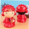 Abaodam 1pair Festive Cartoon Piggy Bank Creative Money Saving Box for Weddings Housewarmings and Birthdays Adorable Decoration for Boys and Girls and Adults for Loved view 4