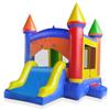 Cloud 9 Commercial Castle Bouncer with Slide and Water Misting System, Inflatable Bounce House for Kids view 1