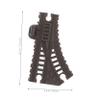 Totority 2pcs Scale Train Track Special Turning Track and Tunnel for World Railway view 2