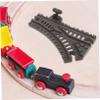 Totority 2pcs Scale Train Track Special Turning Track and Tunnel for World Railway view 4