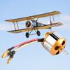 1400KV Brushless Motor, 2814 1000KV 1400KV RC Plane Motor 2kg Thrust 3S 4S for Fixed Wing RC Airplane Model (1000KV) view 2