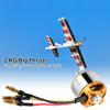 1400KV Brushless Motor, 2814 1000KV 1400KV RC Plane Motor 2kg Thrust 3S 4S for Fixed Wing RC Airplane Model (1000KV) view 4