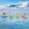 Archie McPhee Itty Bitty Surfer - Bag of 8 Miniature Soft Vinyl Figures view 2