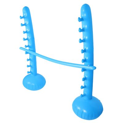 FOYTOKI Inflatable Jumping Stick for Boys and Girls Interactive Game for Parties and Outdoor Fun for Backyard and Park Activities