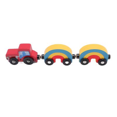 Wooden Material Inspires Creativity Improve Play Time Funny Wooden Toys Compatible with Thomas for Kids