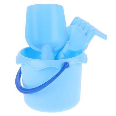 Veemoon 1set Boy Girl's Gardening Tools Set Mini Soil Shovels and Buckets for Boys and Girls Safe Gardening Kit for Beach Garden and