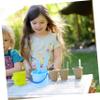 Veemoon 1set Boy Girl's Gardening Tools Set Mini Soil Shovels and Buckets for Boys and Girls Safe Gardening Kit for Beach Garden and view 3